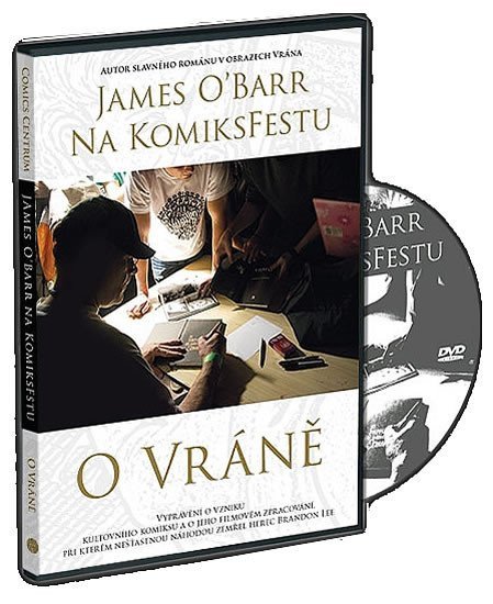 James ÓBarr na KomiksFestu o Vráně - DVD – OBarr James