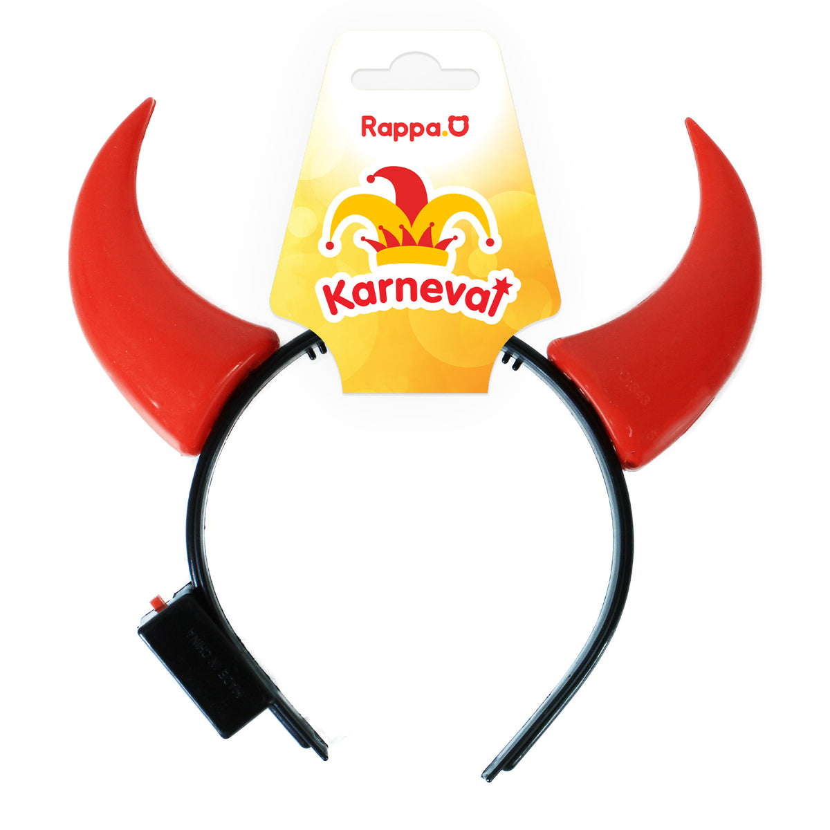 Glowing devil horn headband