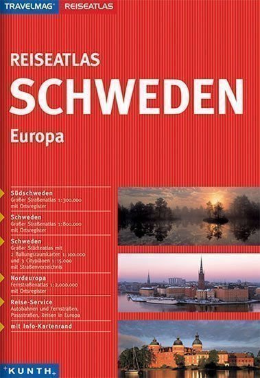 Švédsko atlas VWK/ 1:300T (2012)