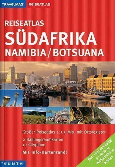 Jižní Afrika, Namíbie, Botswana atlas V (2012)