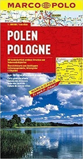 Polsko/mapa 1:800T MD (2013)