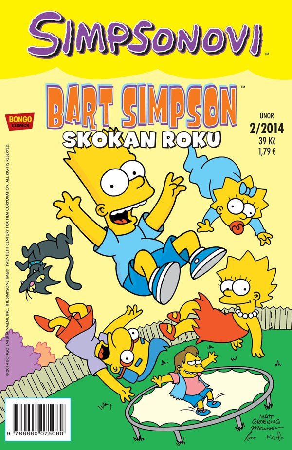 Simpsonovi - Bart Simpson 214 - Skokan roku – Groening Matt