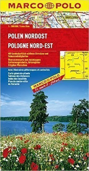 Polsko Nordost / mapa 1:300T MD (2014)