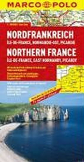 Severní Francie, Normandie východ/mapa 1:300 MD (2014)