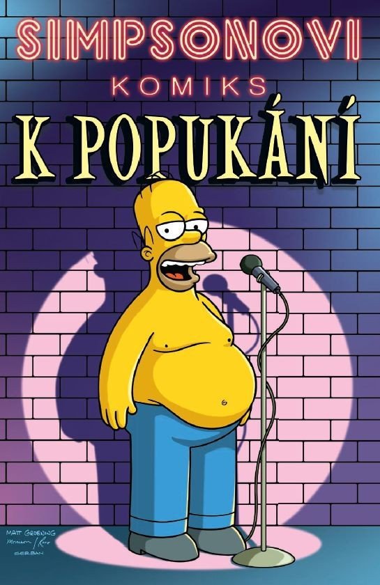 Simpsonovi Komiks k popukání – Groening Matt
