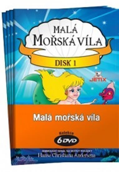 Malá mořská víla 1 - 6 kolekce 6 DVD