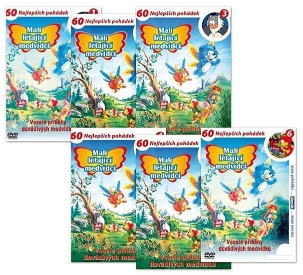 Malí létající medvídci 1 - 1 - 6 kolekce 6 DVD