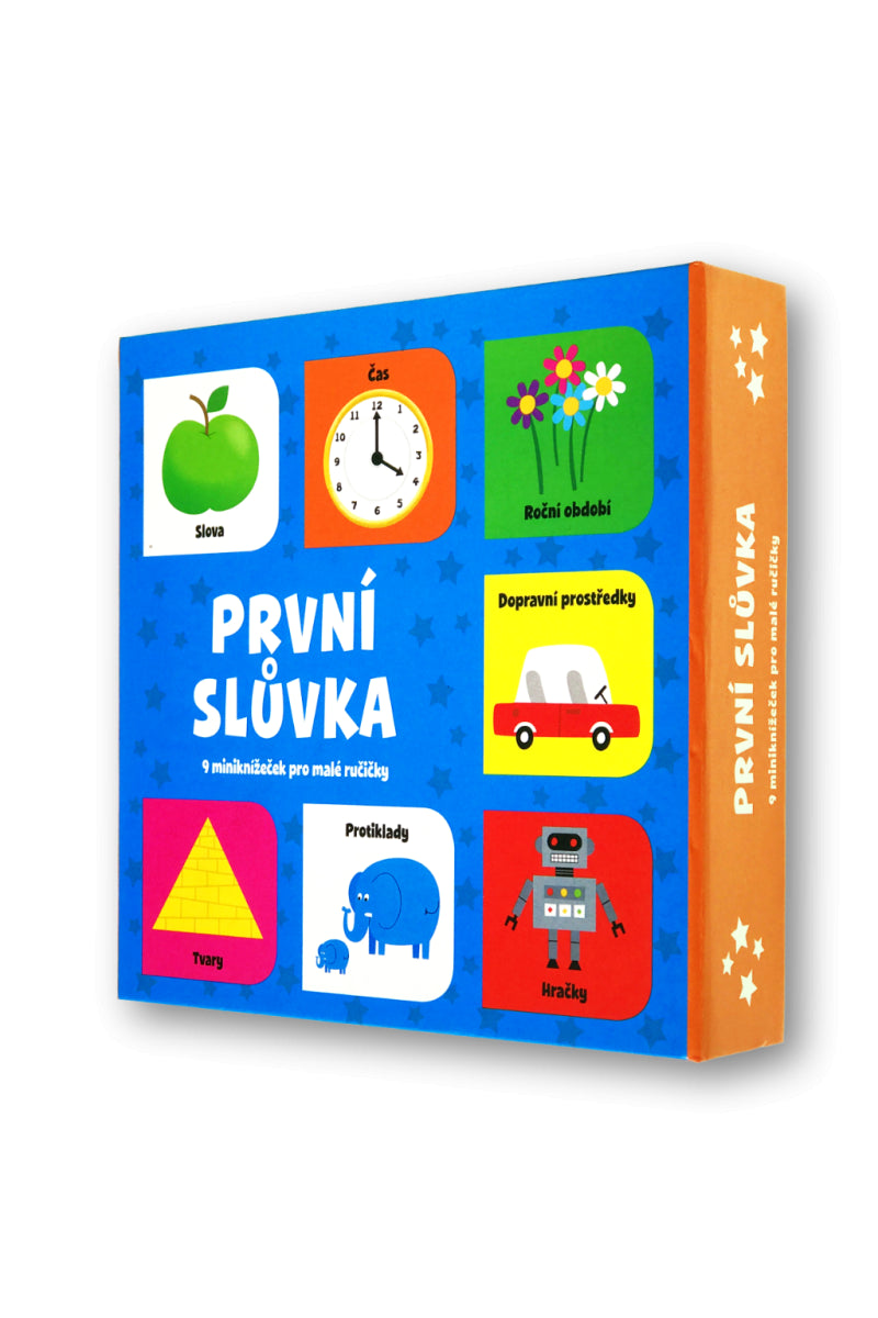 První slůvka - 9 miniknížeček pro malé ručičky