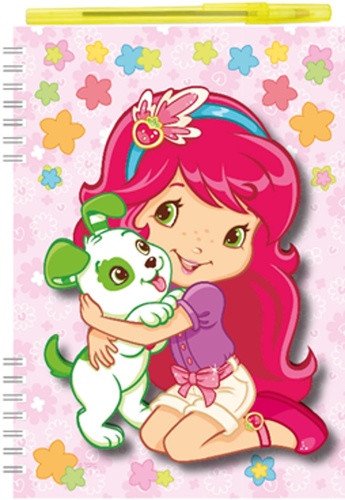 Strawberry - Zápisník A5 s efektem 3D pero