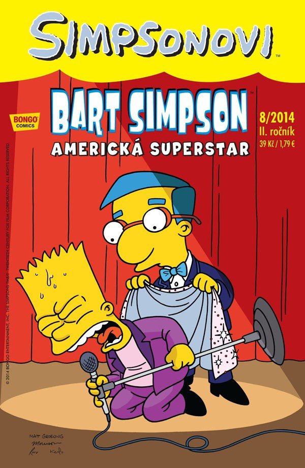 Simpsonovi - Bart Simpson 82014 - Americká superstar – Groening Matt