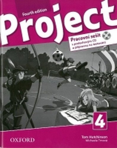 Project 4 Pracovní sešit s poslechovým CD a Project Online Practice 4th – Hutchinson Tom