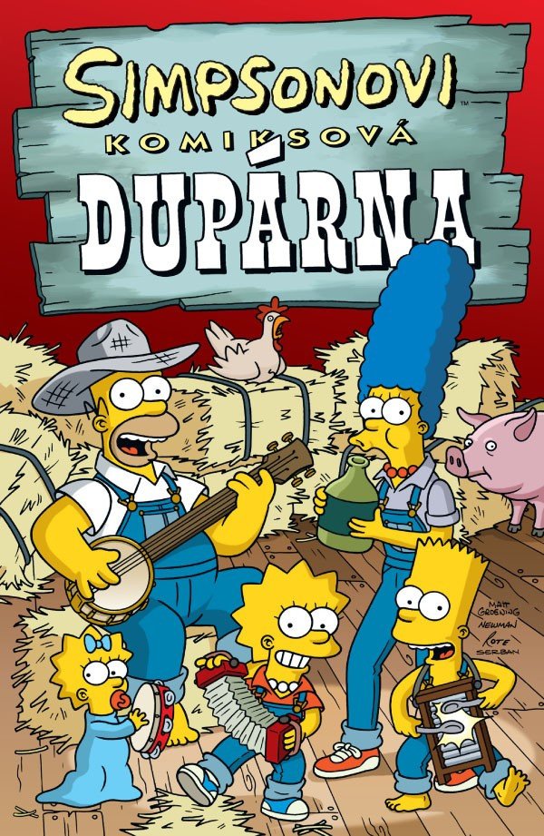 Simpsonovi Komiksová dupárna – Groening Matt