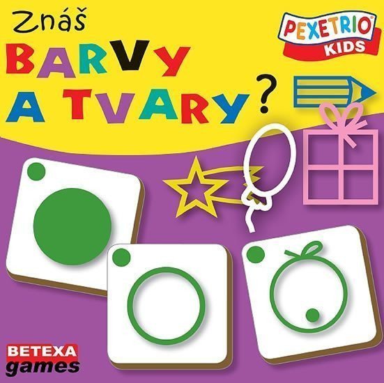 Pexetrio Kids - Znáš barvy a tvary