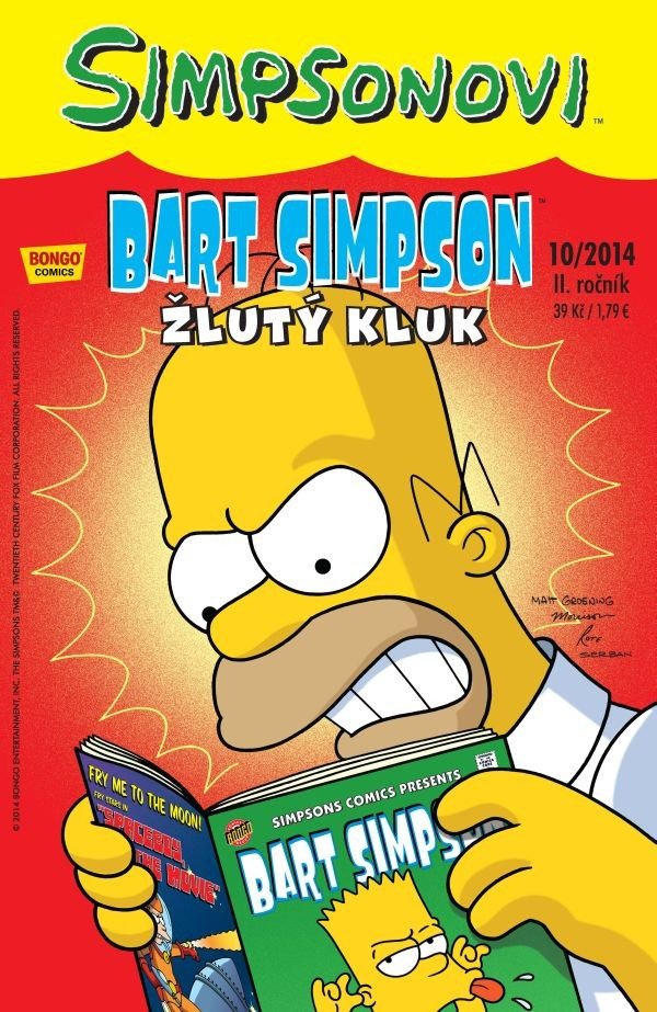 Simpsonovi - Bart Simpson 102014 - Žlutý kluk – Groening Matt