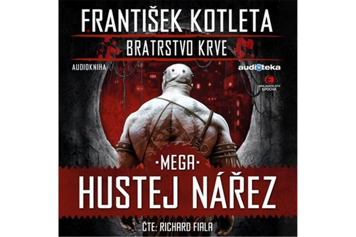 Mega hustej nářez - Bratrstvo krve 3 - CDmp3 Čte Richard Fiala