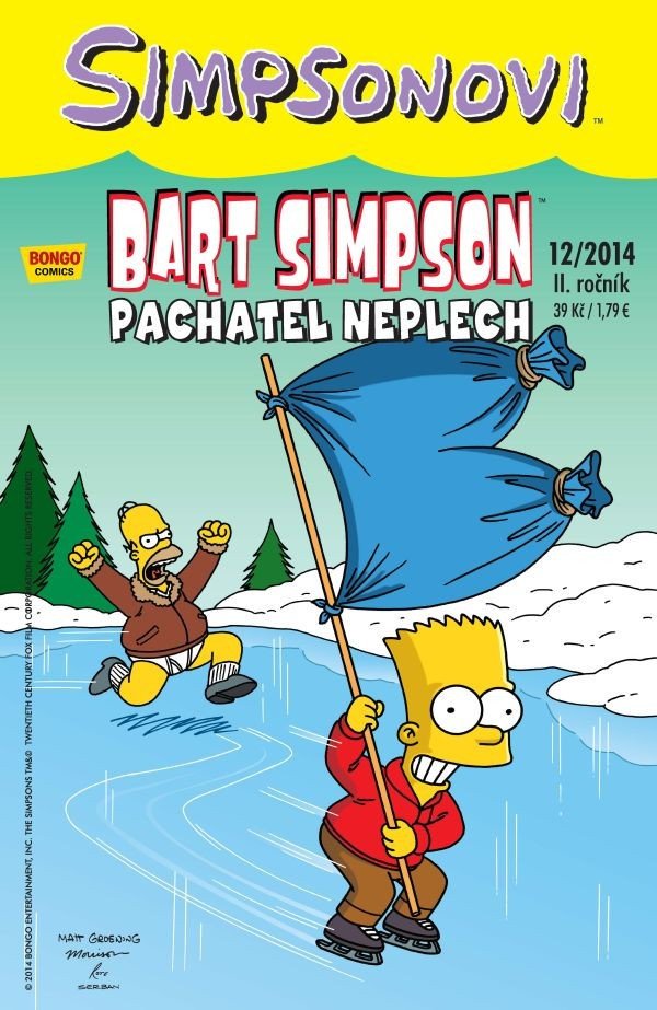 Simpsonovi - Bart Simpson 1214 - Pachatel neplech – Groening Matt