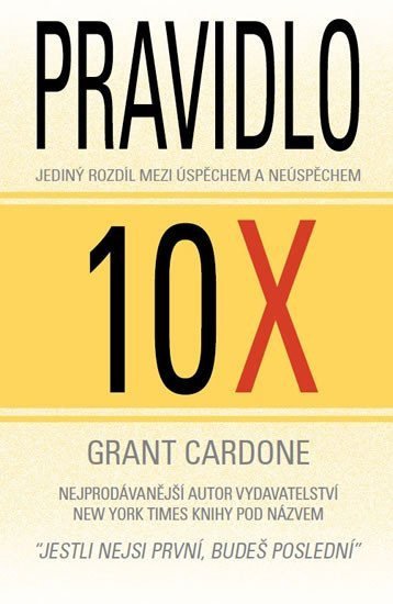 Pravidlo 10X - Jediný rozdíl mezi úspěchem a neúspěchem – Cardone Grant