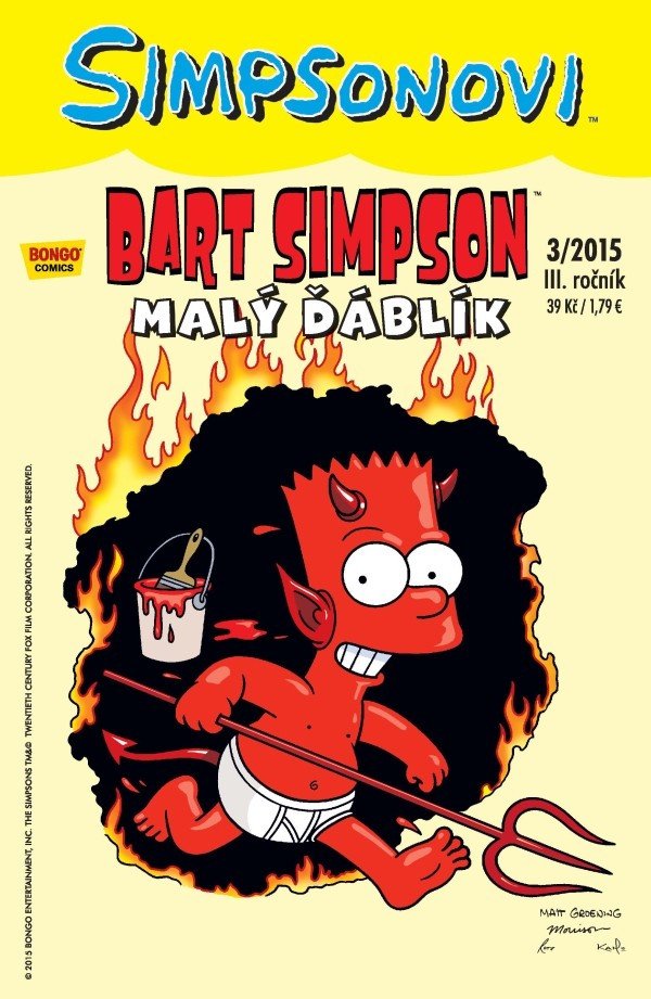 Simpsonovi - Bart Simpson 0315 - Malý ďáblík – Groening Matt