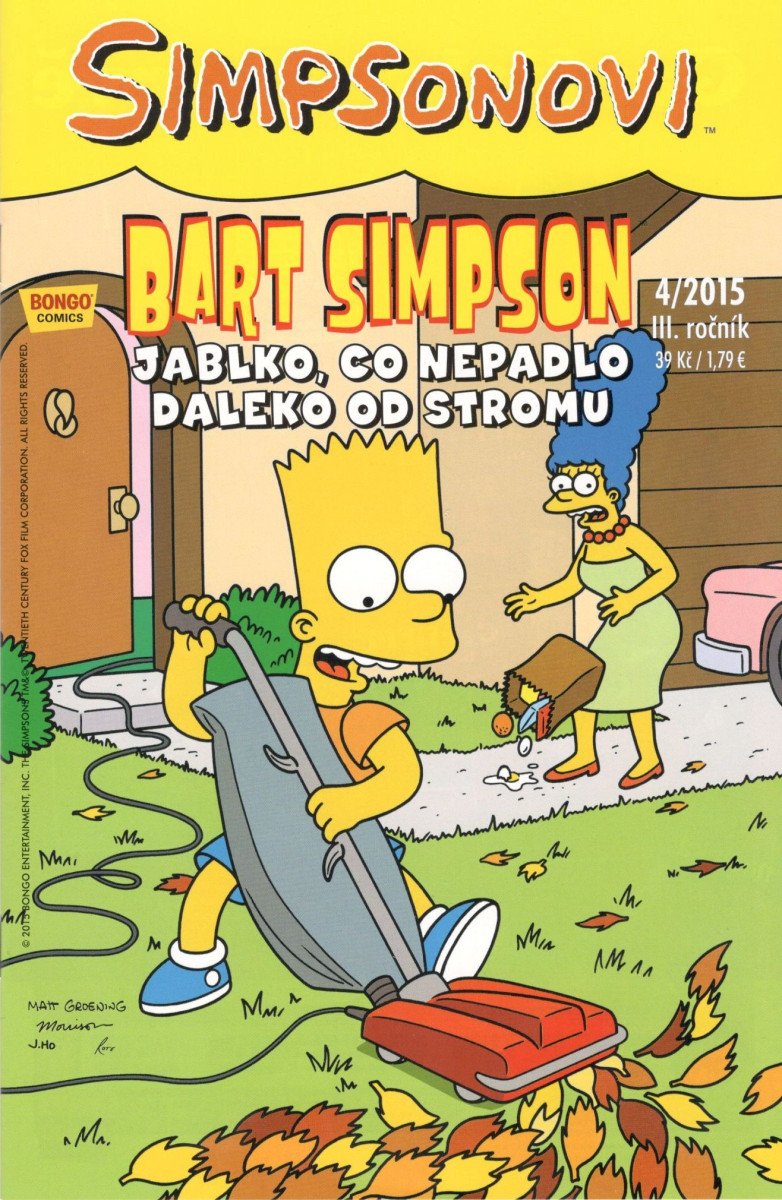 Simpsonovi - Bart Simpson 0415 - Jablko co nepadlo daleko od stromu – Groening Matt