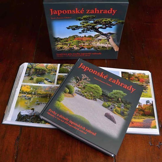 Japonské zahrady - komplet 2 knihy – Číhal Pavel