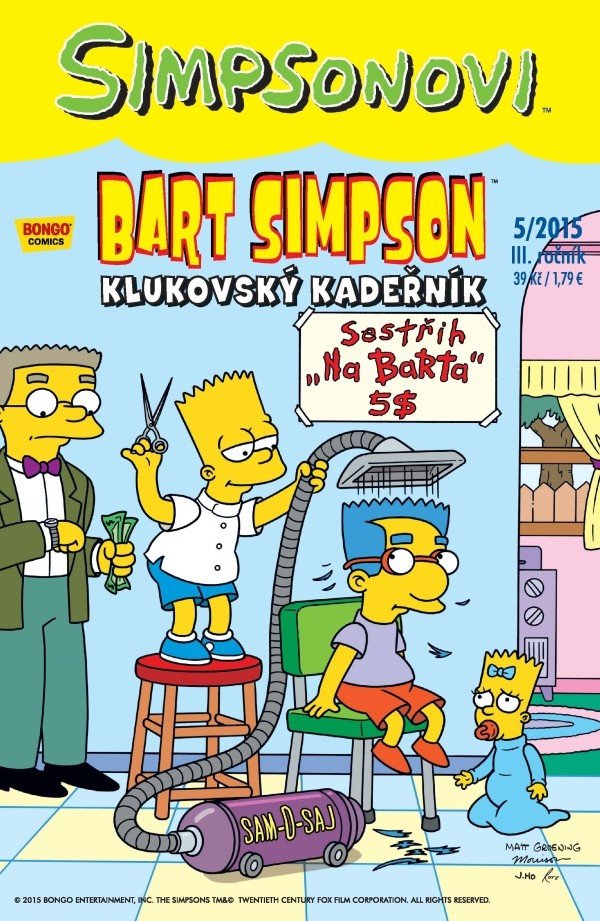 Simpsonovi - Bart Simpson 0515 - Klukovský kadeřník – Groening Matt