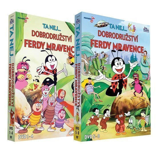 Dobrodružství Ferdy mravence - 8 DVD - Ta nej