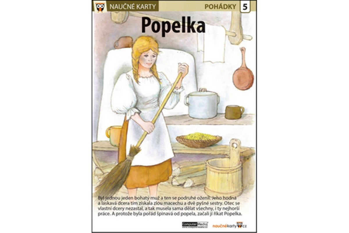 Popelka - Naučná karta