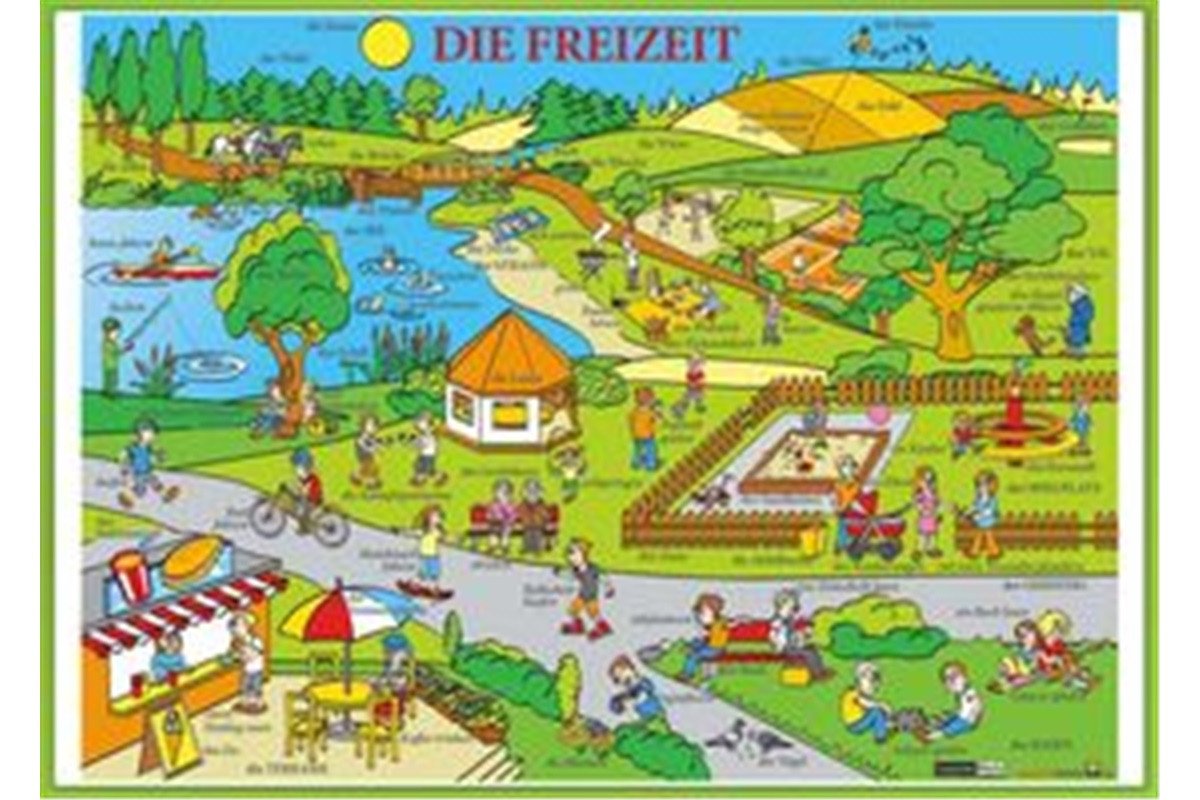 Die Freizeit Volný čas - Naučná karta