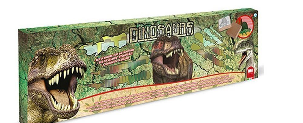 Razítka Dinosaurus felt-tip pens box