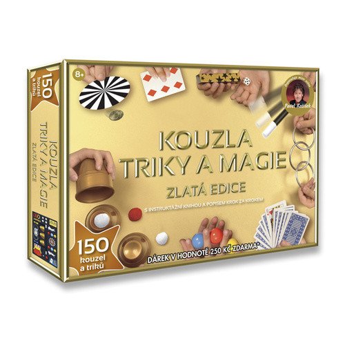 Kouzla triky a magie - Zlatá edice 150 triků