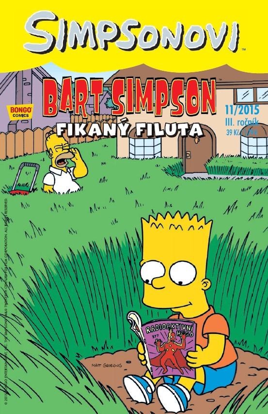 Simpsonovi - Bart Simpson 112015 - Fikaný filuta – Groening Matt