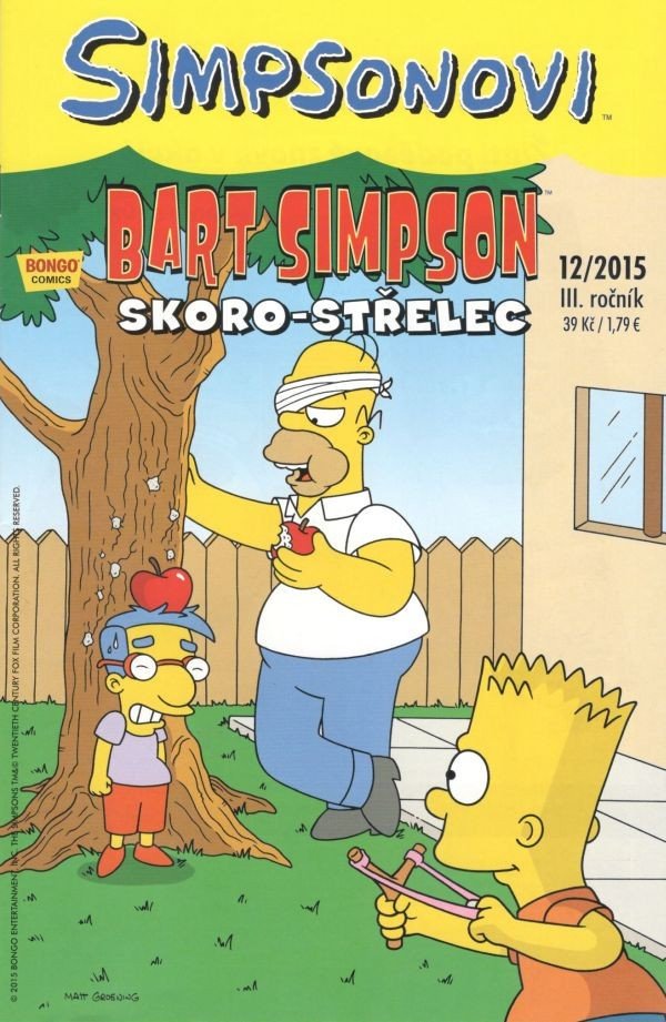 Simpsonovi - Bart Simpson 122015 - Skoro-střelec – Groening Matt