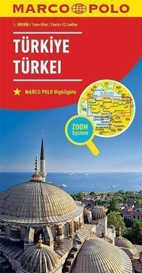 Turecko 1:800T/mapa(ZoomSystem)MD (2016)