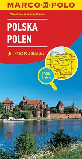 Polsko 1:800T//mapa(ZoomSystem)MD (2016)