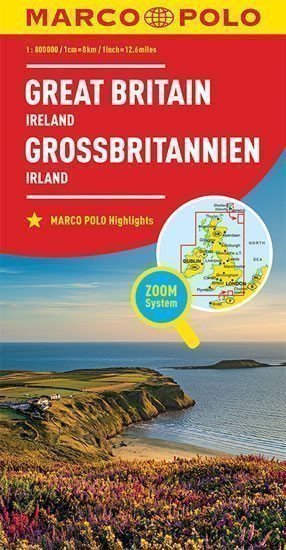 Velká Británie 1:800T//mapa(ZoomSystem)MD (2016)