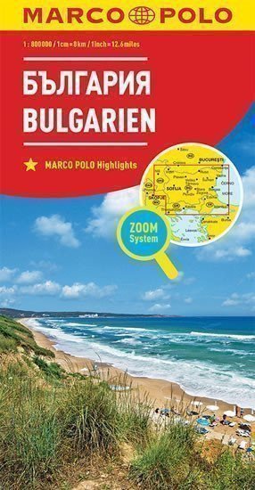 Bulharsko 1:800T//mapa(ZoomSystem)MD (2016)