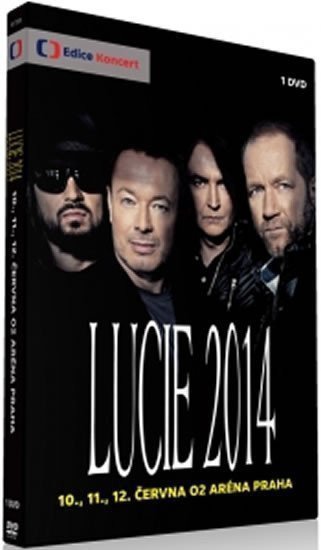 Lucie záznam koncertu - DVD