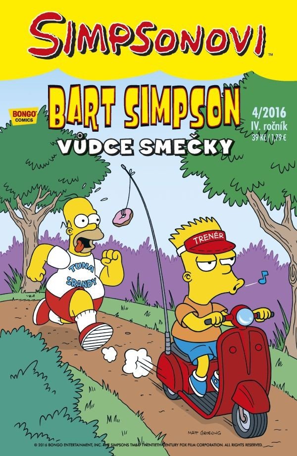 Simpsonovi - Bart Simpson 42016 - Vůdce smečky – Groening Matt