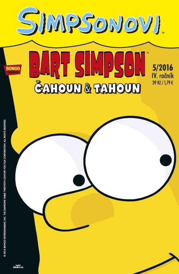 Simpsonovi - Bart Simpson 52016 - Čahoun tahoun – Groening Matt