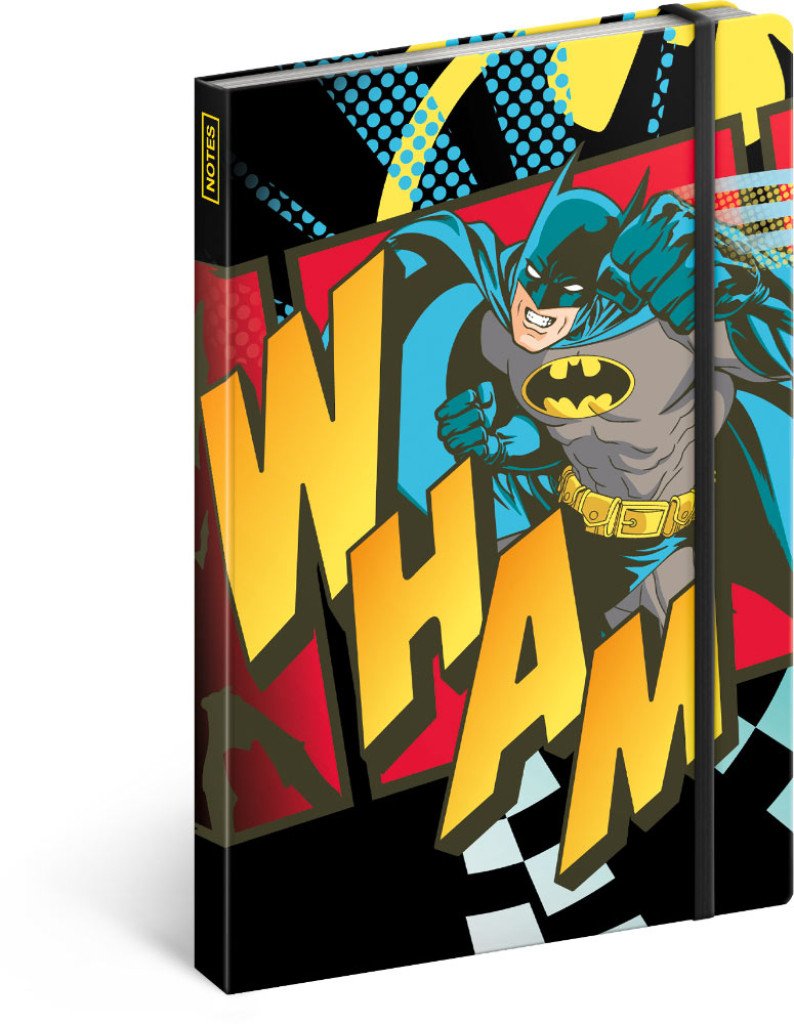 Notes - BatmanWham linkovaný 13 x 21 cm