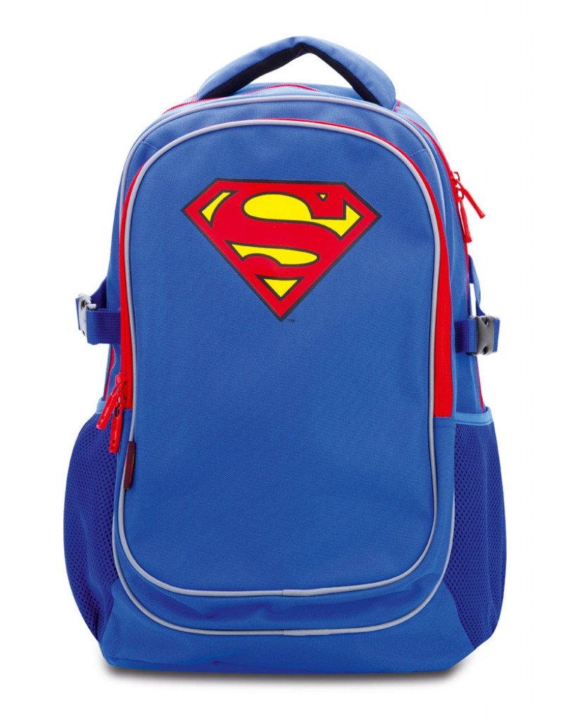 Batoh školní s pončem Superman Original