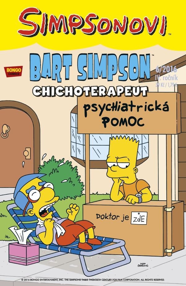 Simpsonovi - Bart Simpson 62016 - Chichoterapeut – Groening Matt