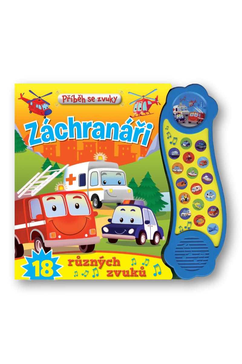Příběh se zvuky Záchranáři 18 různých zvuků