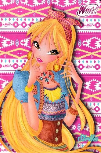 Winx club - Zápisník A5 s kroužkovou vazbou pero