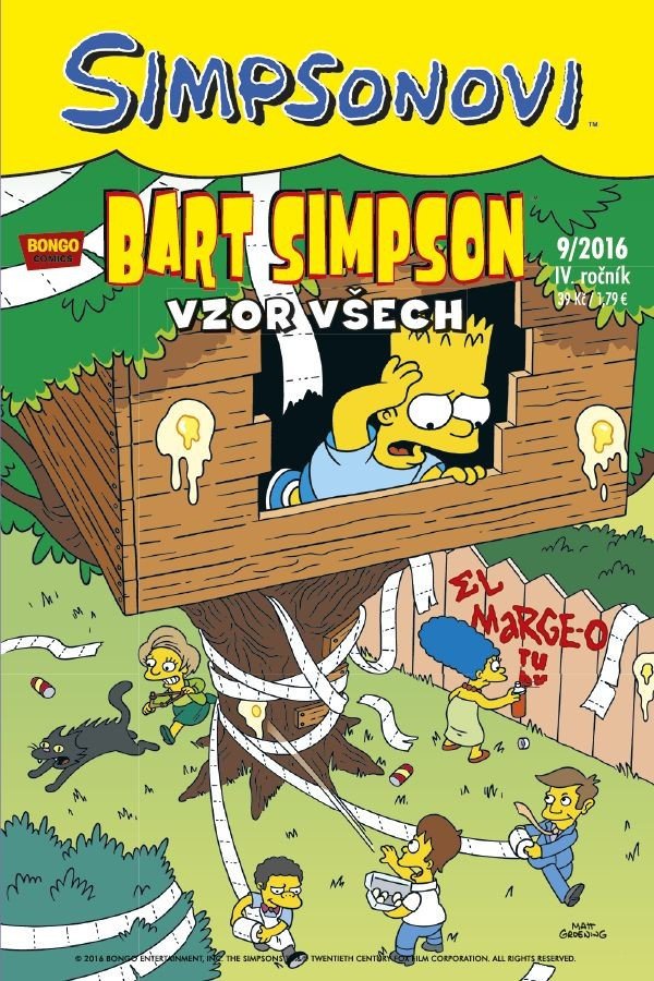 Simpsonovi - Bart Simpson 92016 - Vzor všech – Groening Matt