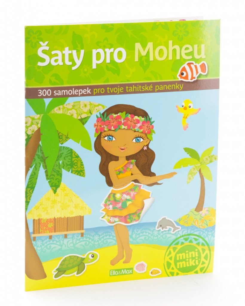 Šaty pro Moheu - kniha samolepek – Camel Julie