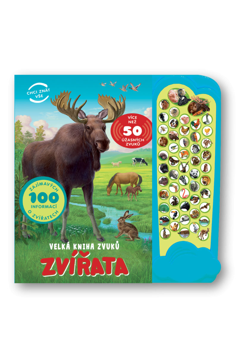 Zvířata - Velká kniha zvuků
