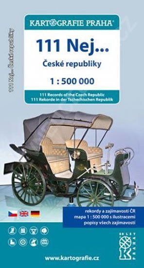111 nej České republiky1500 tistematická mapa