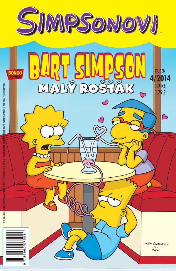 Simpsonovi - Bart Simpson 042014 - Malý rošťák
