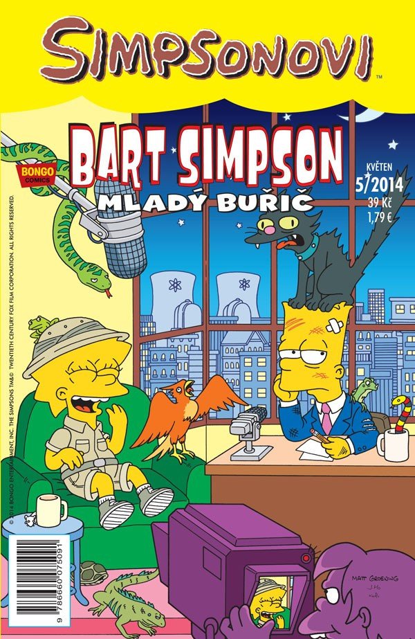 Simpsonovi - Bart Simpson 052014 - Mladý buřič